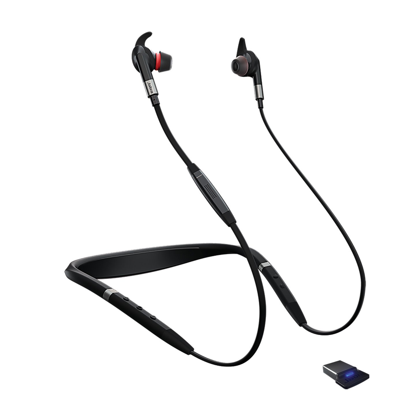 Modieus Meerdere Verder Jabra Evolve 75e UC Bluetooth Wireless in-Ear Earphones with Mic -  Noise-Canceling | AWS Qualified